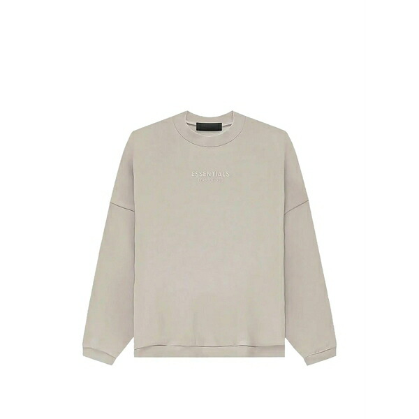 エフオージーエッセンシャルズ メンズ パーカー・スウェットシャツ アウター Logo-print dropped-shoulder sweatshirt Neutrals