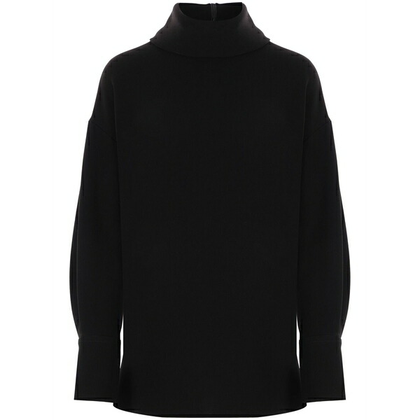 アルベルト ビアーニ レディース ティーシャツ トップス Crepe blouse Black