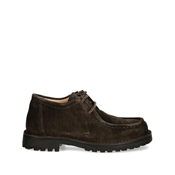 アストルフレックス メンズ ブーツ シューズ Beenflex suede lace-up boots Brown