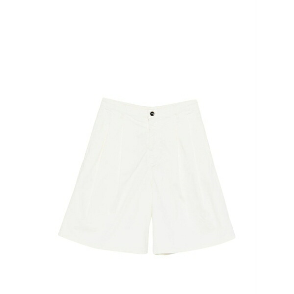 野球クラブ はたご屋 ザ 昼まえ レディース 心地よいズボン下 ボトムス Pleated shorts Neutrals