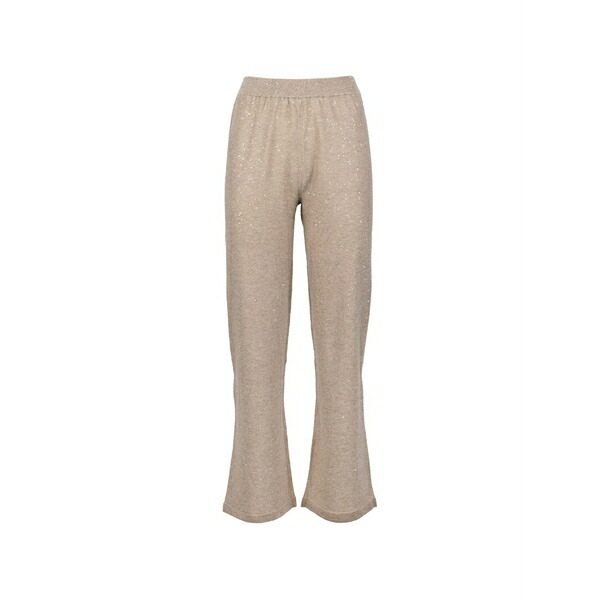 マレーラ レディース 心地よいズボン下 ボトムス Emme flared-leg trousers Neutrals