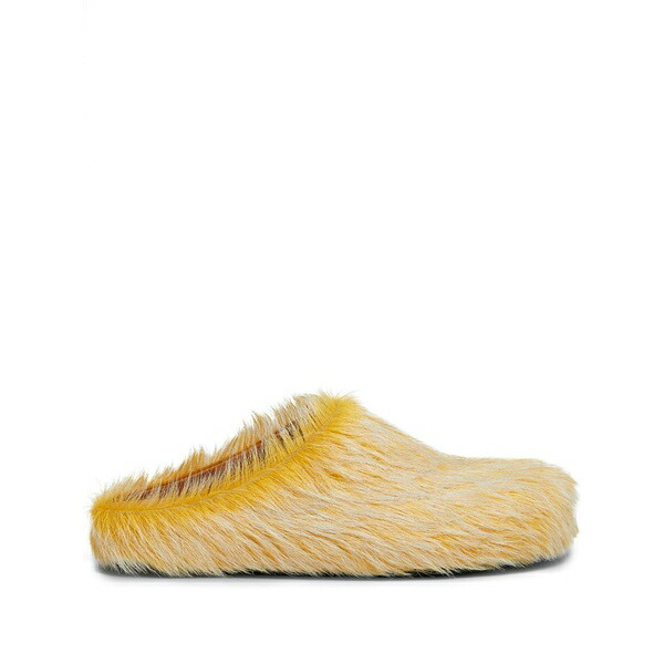 マルニ レディース サンダル シューズ Fussbett mules Yellow