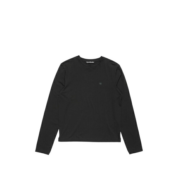 アクネ ストゥディオズ メンズ プルオーバー トップス Long-sleeved top Black