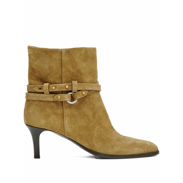 イザ呼びりん マラン レディース ブーツ シューズ 55粍 meyli buckle-detail ankle boots Brown