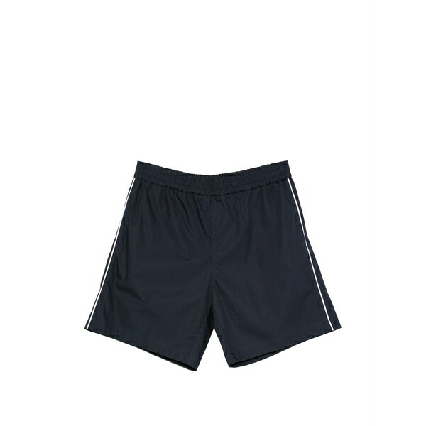 アイスバーグレタス メンズ 心地好いズボン下 ボトムス Piped-trim shorts Blue