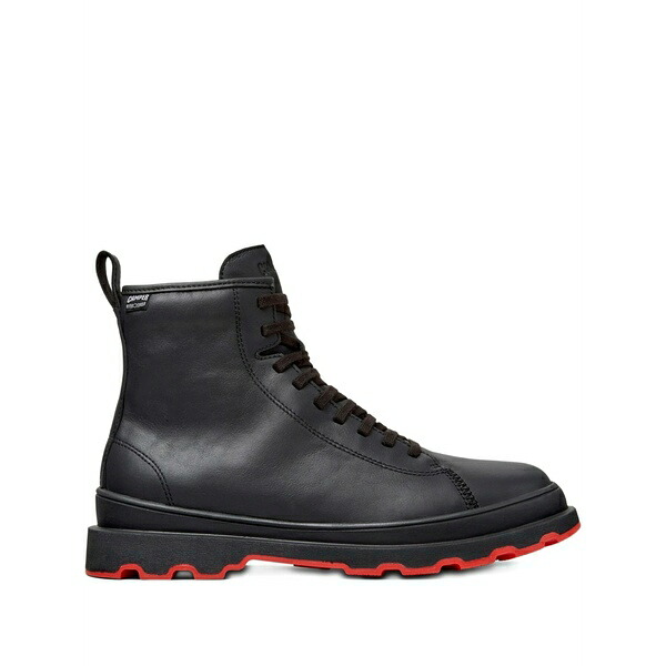 カンペール メンズ ブーツ シューズ Brutus+ lace-up leather boots Black