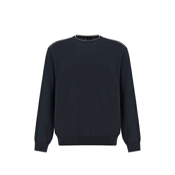 ポールアンドシャーク メンズ 編み物\u0026スウェーター アウター Crew-neck sweater Blue