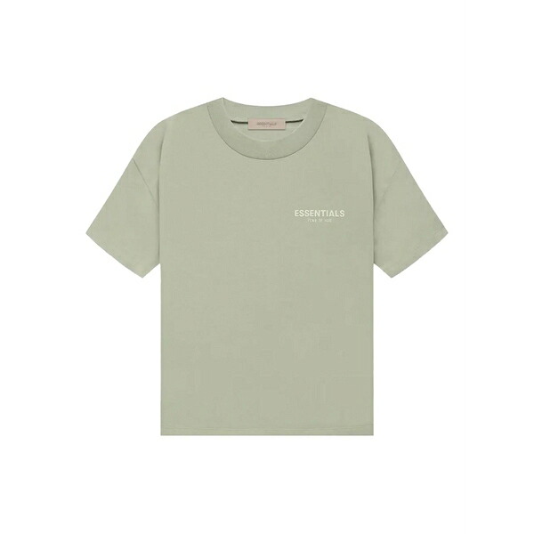 エフオージーエッセンシャルズ メンズ Tシャツ トップス Logo-detail t-shirt Green｜asty