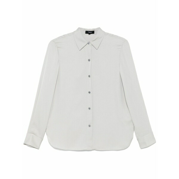 行動論理 レディース プルオーバー トップス Straight shirt Grey