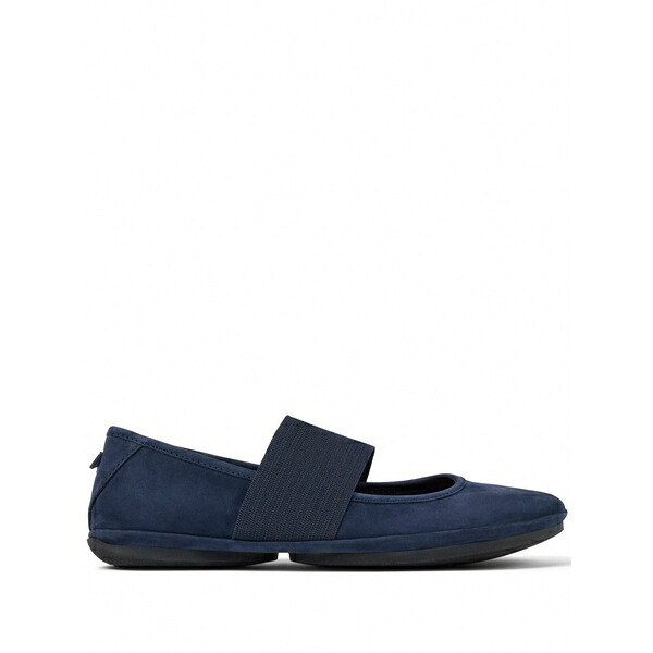 カンペール レディース サンダル シューズ Right nina suede ballerinas Blue