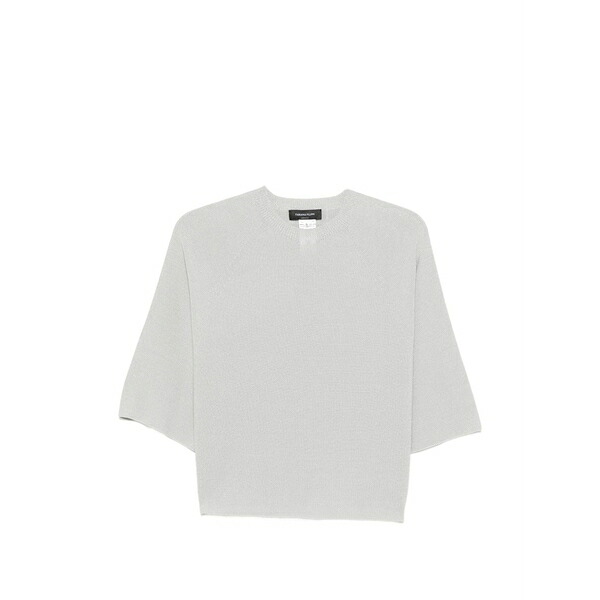 ファビアナ フィリッピ レディース ティーシャツ トップス Short-sleeve t-shirt Grey