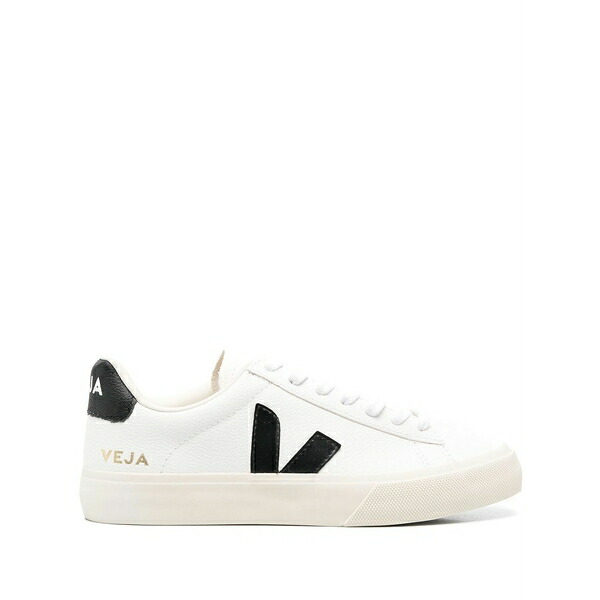 ヴェジャ メンズ スニーカー シューズ Campo leather sneakers White