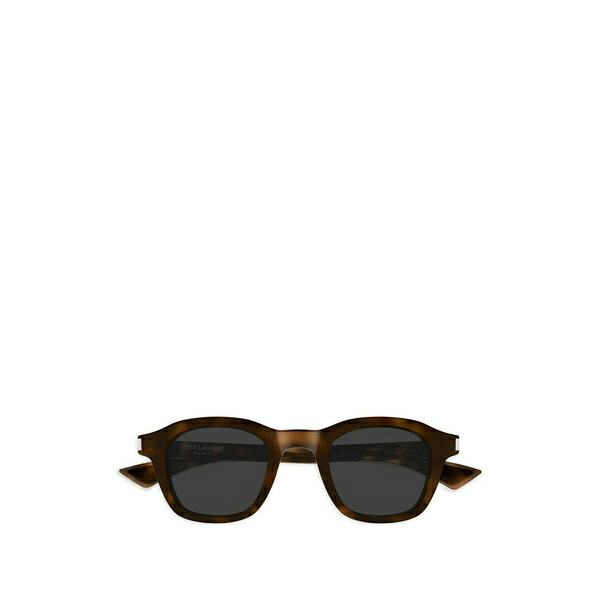 サンローラン アイウェア メンズ サングラス・アイウェア 添え物 Square-frame sunglasses Brown