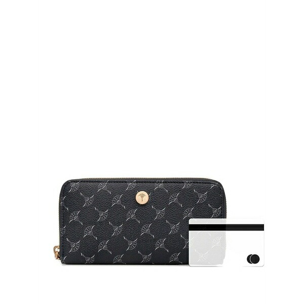 ジョープ レディース 紙入れ 付属品 Cortina melete logo-plaque wallet Blue