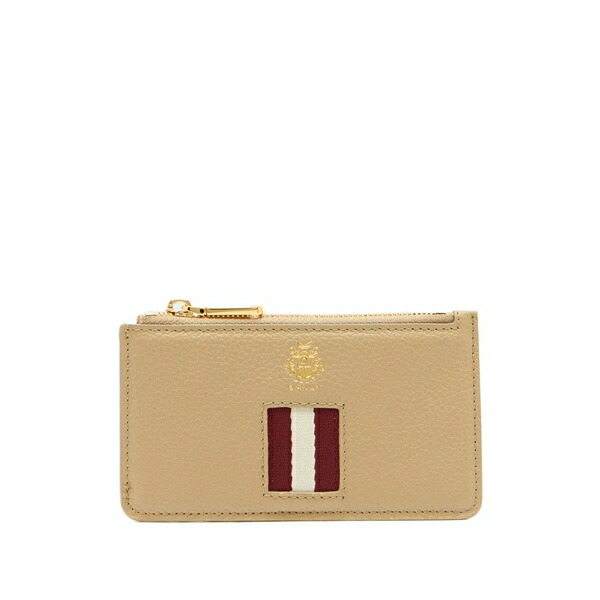 バリー レディース 紙入れ 付属品 Hera zipped card holder Neutrals