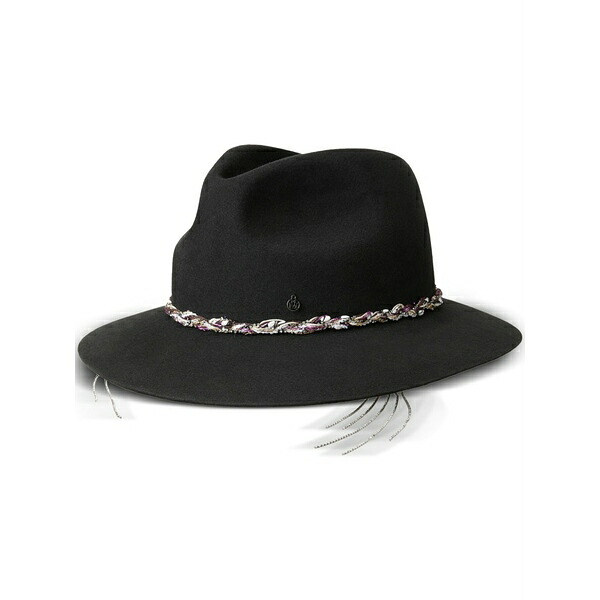 メゾンミッシェル レディース 帽子 アクセサリー Rico felt fedora hat Grey｜asty 118,400円