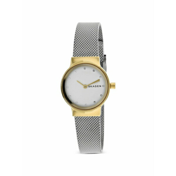 スカーゲン レディース ウオッチ 付属物 Freja lille mesh 26粍 watch White