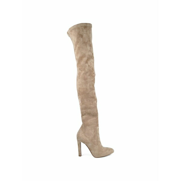 ラルフローレン レディース ブーツ シューズ Almond toe thigh-high boots Neutrals