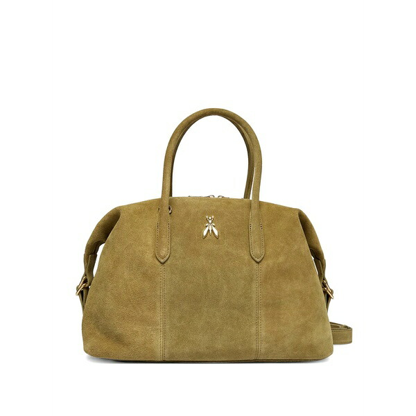 パトリツィア ペペ レディース トートバッグ 御徒面子 Suede tote bag Green