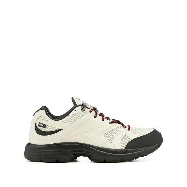 リーボック メンズ スニーカー シューズ X obey premier road plus vi sneakers White