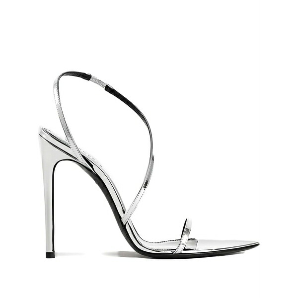 レトロフェット レディース サンダル シューズ 110粍 naomi leather sandals Silver