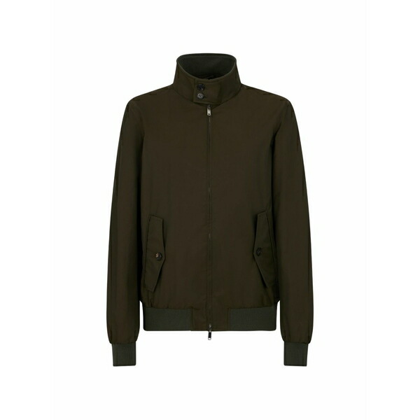 投げることお召しもの メンズ 厚地の外套 アウター Zip-up padded jacket Green