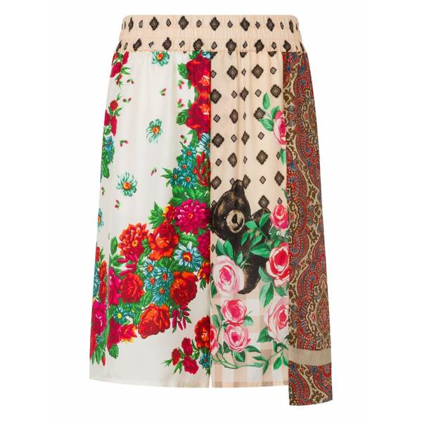 モスキーノ メンズ カジュアルパンツ ボトムス Floral shorts Neutrals|asty
