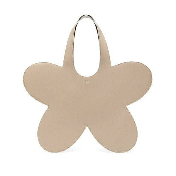 コペルニ レディース トートバッグ 御徒面子 Flower tote bag Neutrals
