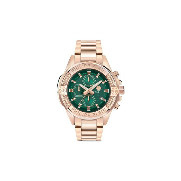 フィリップ飾り気の無い メンズ ウォッチ 佩び物 The $kull 44粍 watch  Green