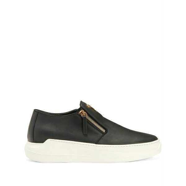 ジュゼッペザノッティ メンズ スニーカー シューズ Conley zip chunky sneakers Black|asty