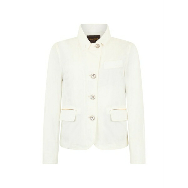 ムーレー レディース 上衣＆上衣 アウター Buttoned jacket White