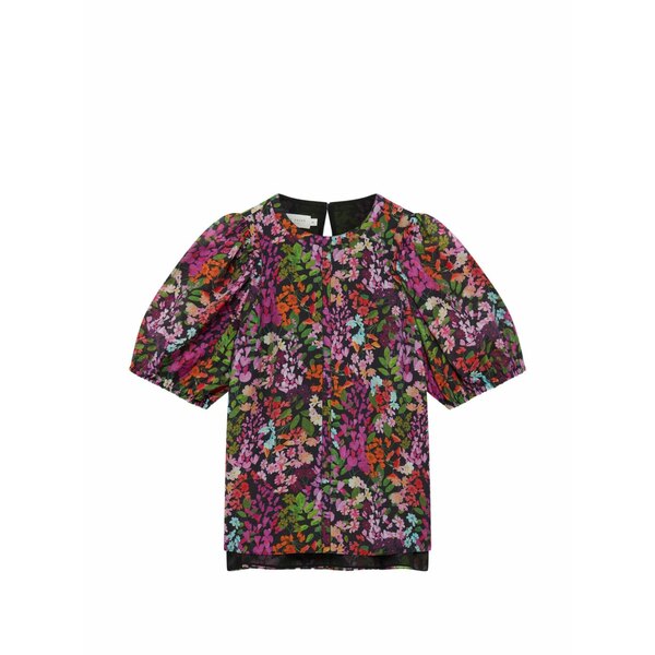 テッドベーカー レディース プルオーバー トップス Hahtie puff-sleeve top Black