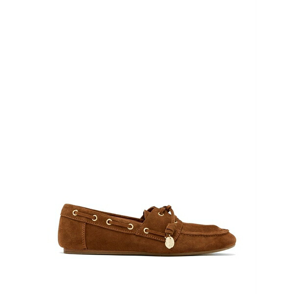 アンシエントグリークサンダル レディース スリッポン・ローファー シューズ Pliara suede loafers Brown