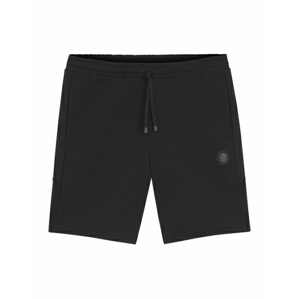 元締め メンズ 心地好いズボン下 ボトムス Sh future drawstring shorts Black