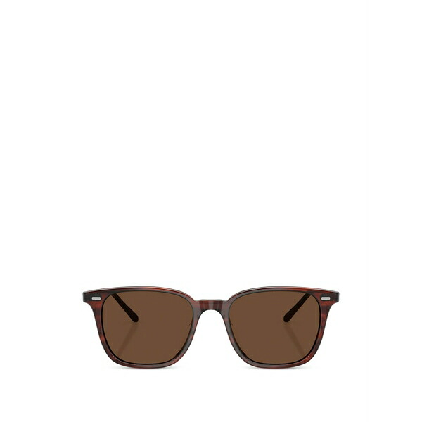 オリバーピープルズ メンズ サングラス・アイウェア 添え物 Square frame sunglasses Brown
