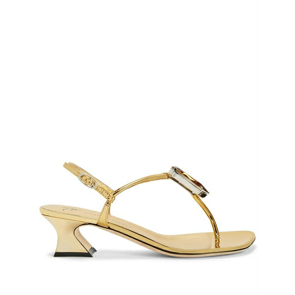 ジュゼッペザノッティ レディース サンダル シューズ Anthonia 45粍 rhinestone-embellished thong sandals Gold