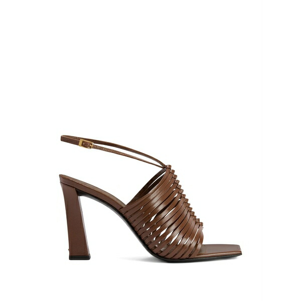 ジュゼッペザノッティ レディース サンダル シューズ Jane square-toe sandals Brown