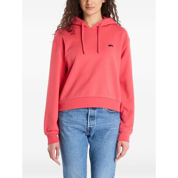 バンズ レディース パーカー・スウェットシャツ アウター Salton logo-embroidered hoodie Pink