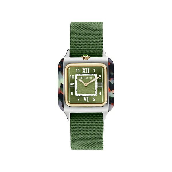 ブリストン メンズ ウオッチ 添え物 Streamliner kennedy 30粍 watch Green