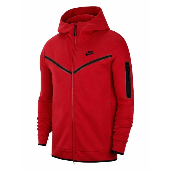 ナイキ メンズ パーカー・スウェットシャツ アウター Tech hoodie Red