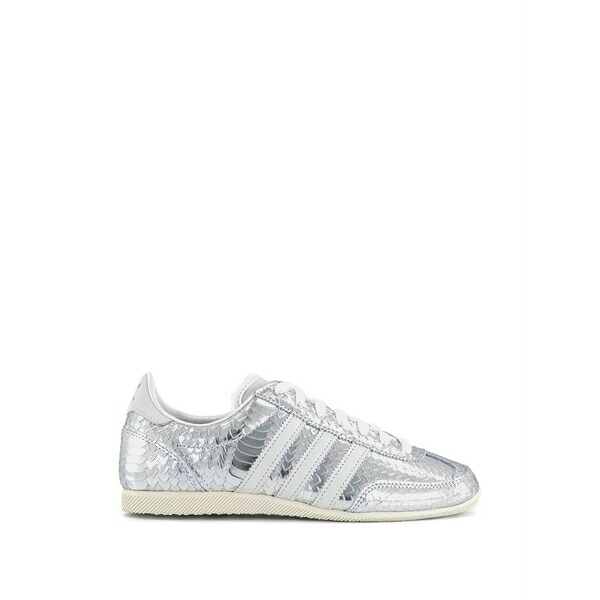 アディダス レディース スニーカー シューズ Japan snake-effect stripe sneakers Silver