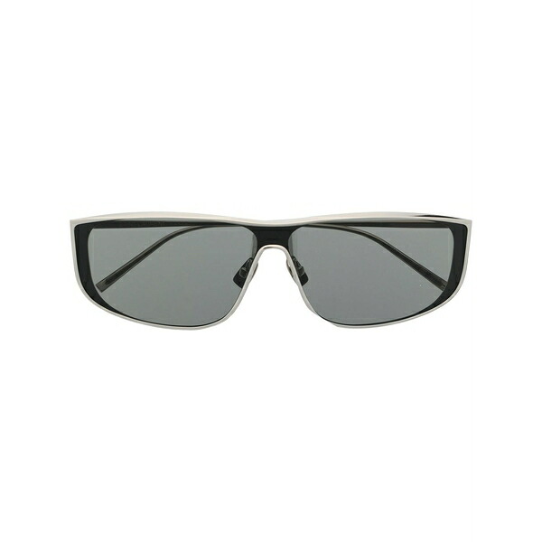 サンローラン アイウェア レディース 黒眼鏡＆アイウェア 付属物 Square-frame tinted sunglasses  Silver
