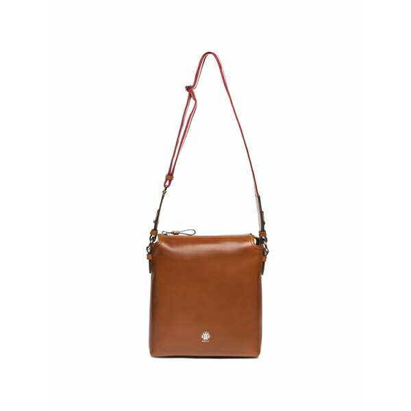 バリー メンズ ショルダーバッグ 御徒面子 Ray leather shoulder bag Brown
