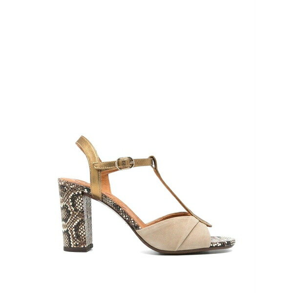チエミハラ レディース サンダル シューズ Biagio heeled sandals Neutrals