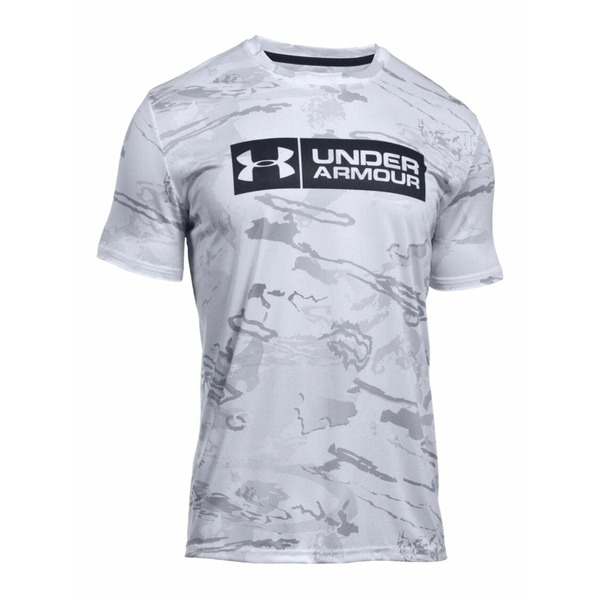 アンダーアーマー メンズ ティーシャツ トップス Camouflage short-sleeve t-shirt Grey