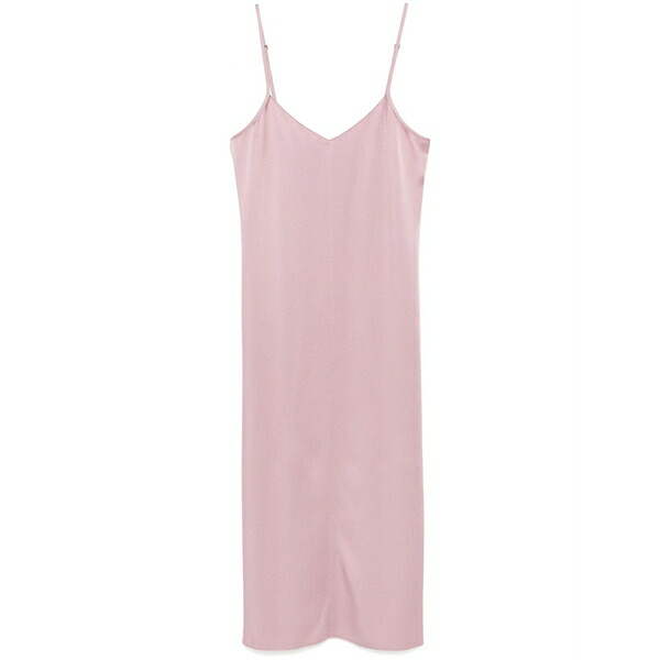 フォルテ フォルテ レディース 衣裳 トップス Satin MIDI dress Pink