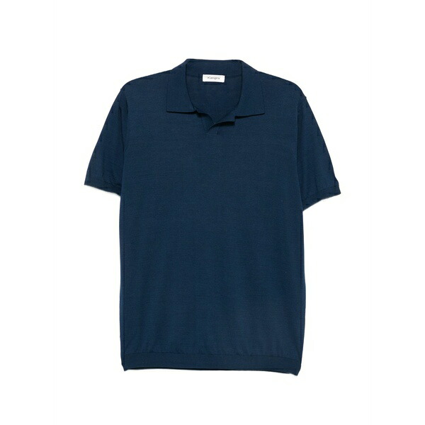 カングラ  メンズ プルオーバー トップス Short-sleeves t-shirt Blue