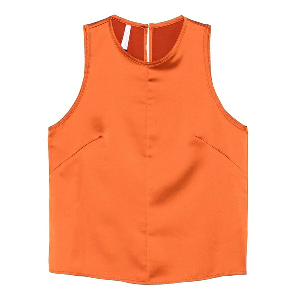 インペリアル レディース カットソー トップス Sleeveless tank top  Orange