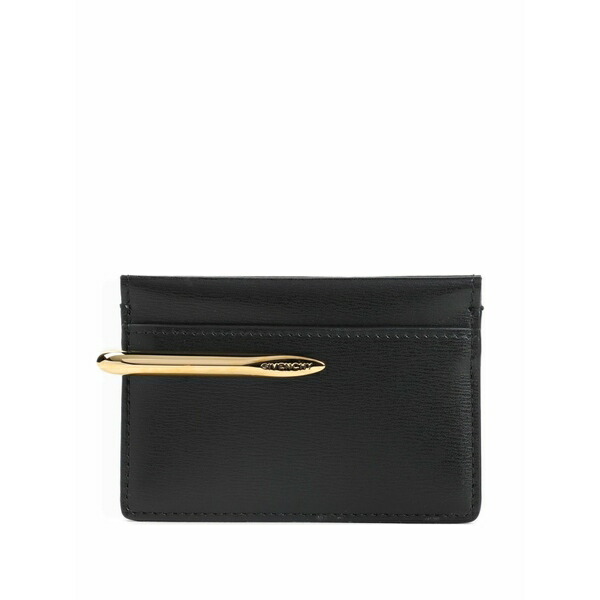 ジバンシー レディース 銭入れ 添え物 Leather wallet Black