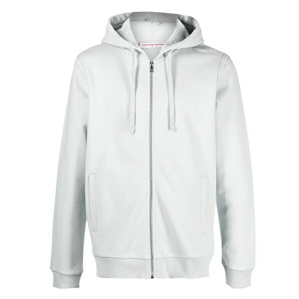 オール赤ちょうちん 赤銅色 メンズ パーカー・スウェットシャツ アウター Mathers zip-up hoodie Blue